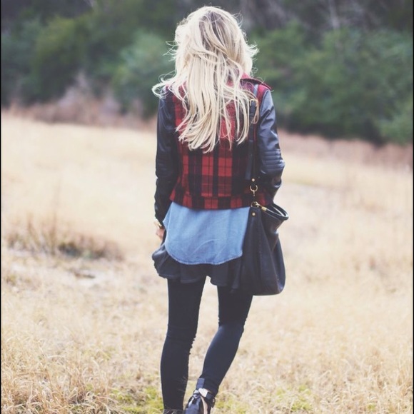 Free People Plaid Jacket - Picture 7 of 7
